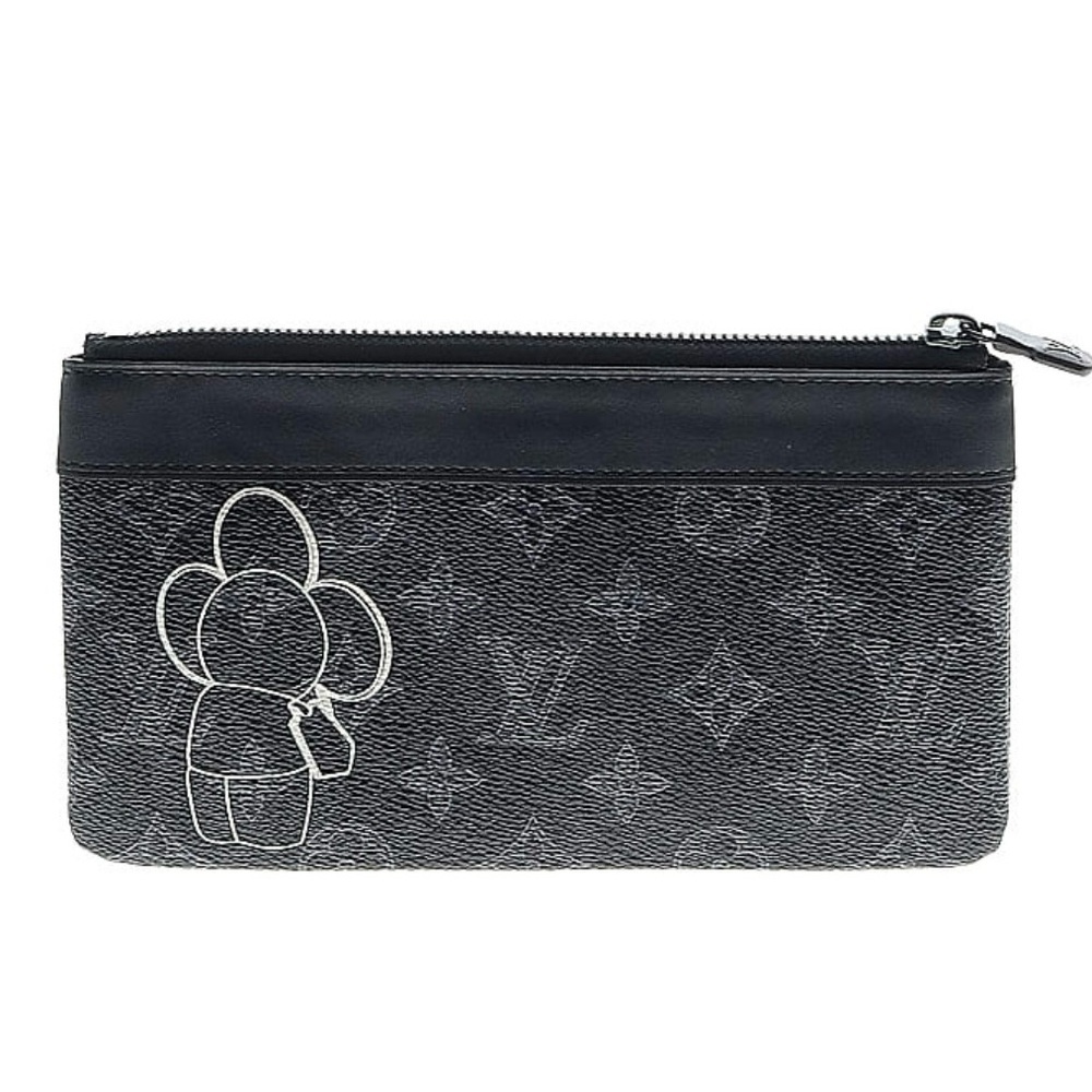 Louis Vuitton Monogram Eclipse Vivienne Pochette … - image 1